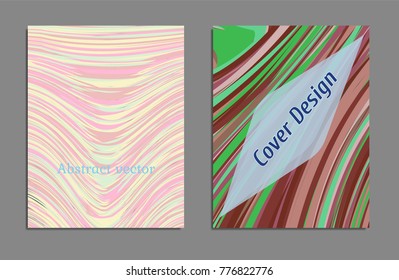 Minimal covers design. Bright colors. Future geometric template. Vector.
