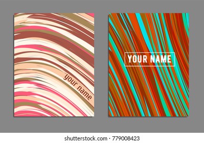 Minimal covers design. Bright colors. Future geometric template. Vector.
