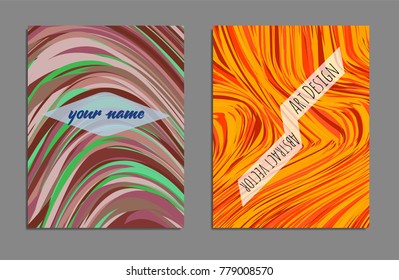 Minimal covers design. Bright colors. Future geometric template. Vector.