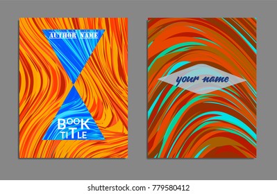Minimal covers design. Bright colors. Future geometric template. Vector.