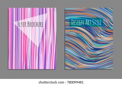 Minimal covers design. Bright colors. Future geometric template. Vector.