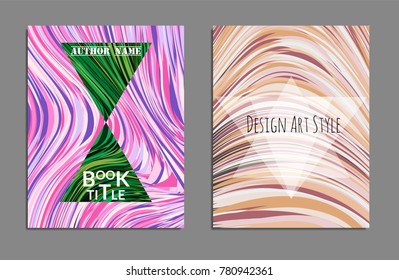 Minimal covers design. Bright colors. Future geometric template. Vector.
