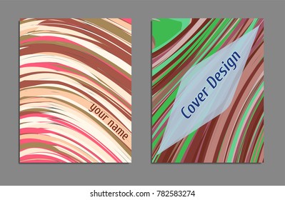 Minimal covers design. Bright colors. Future geometric template. Vector.