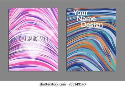 Minimal covers design. Bright colors. Future geometric template. Vector.