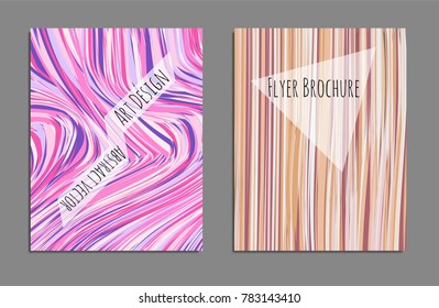 Minimal covers design. Bright colors. Future geometric template. Vector.