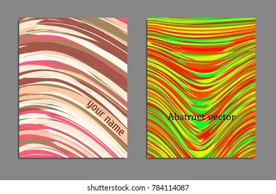 Minimal covers design. Bright colors. Future geometric template. Vector.