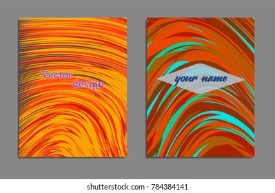 Minimal covers design. Bright colors. Future geometric template. Vector.