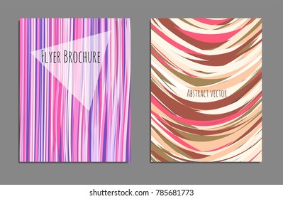 Minimal covers design. Bright colors. Future geometric template. Vector.