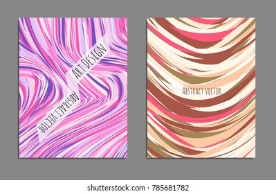 Minimal covers design. Bright colors. Future geometric template. Vector.