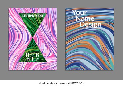 Minimal covers design. Bright colors. Future geometric template. Vector.