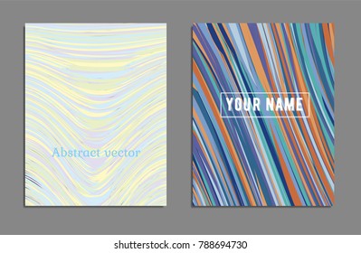 Minimal covers design. Bright colors. Future geometric template. Vector.