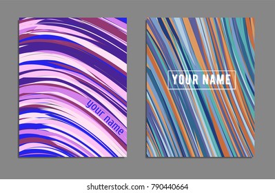 Minimal covers design. Bright colors. Future geometric template. Vector.