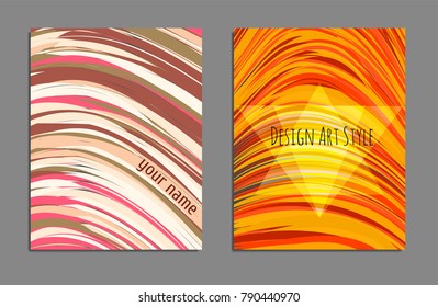 Minimal covers design. Bright colors. Future geometric template. Vector.