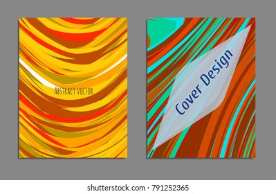 Minimal covers design. Bright colors. Future geometric template. Vector.