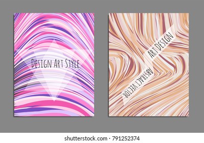 Minimal covers design. Bright colors. Future geometric template. Vector.