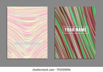 Minimal covers design. Bright colors. Future geometric template. Vector.