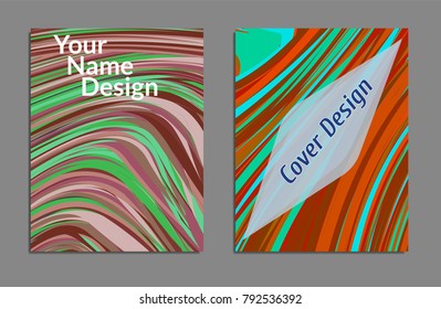 Minimal covers design. Bright colors. Future geometric template. Vector.