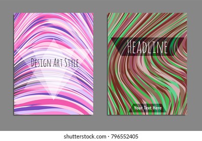 Minimal covers design. Bright colors. Future geometric template. Vector.