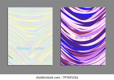 Minimal covers design. Bright colors. Future geometric template. Vector.
