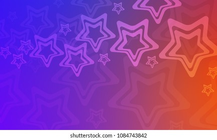 Minimal covers design. Colorful bright gradients. Future geometric patterns. Abstract vector illustration.