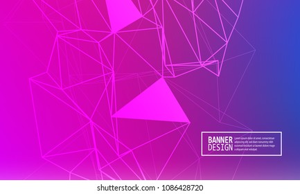 Minimal covers design. Colorful bright gradients. Future geometric patterns. Abstract vector illustration.