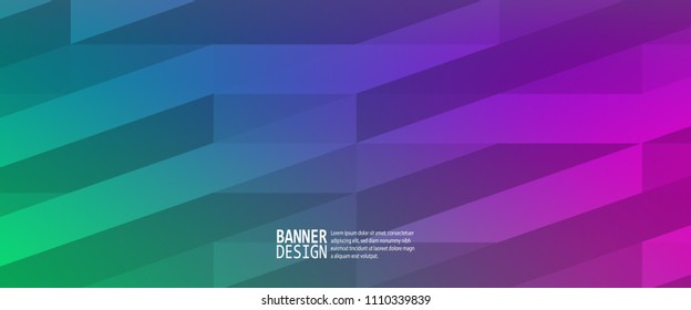 Minimal covers design. Colorful bright gradients. Future geometric patterns. Abstract vector illustration.