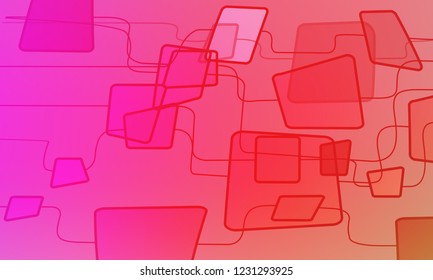 Minimal covers design. Colorful gradient background. Retro geometric patterns. Abstract vector illustration.