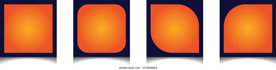 Minimal covers design. Colorful gradients background modern template design for web. Cool gradients. Future geometric patterns. Eps10