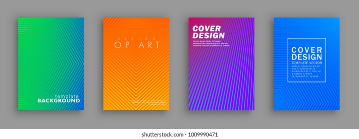 Minimal covers design. Colorful halftone gradients. Future geometric patterns. Vector template brochures, flyers, presentations, leaflet, magazine a4 size