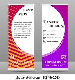 Minimal covers design. Colorful halftone gradients. Future geometric patterns. Vertical banners