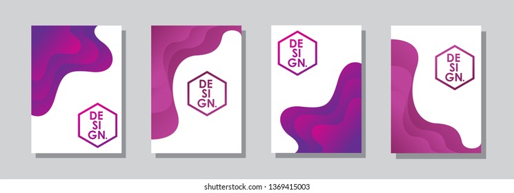 Minimal covers design. Colorful halftone gradients. Future geometric patterns. very suitable for your work project. Vector Eps10.