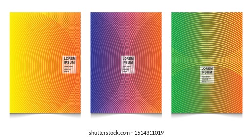 Minimal covers design. Colorful halftone gradients. background modern template design for web. Future geometric patterns. cover modern layout, annual report, poster, geometric shapes for tech, vector