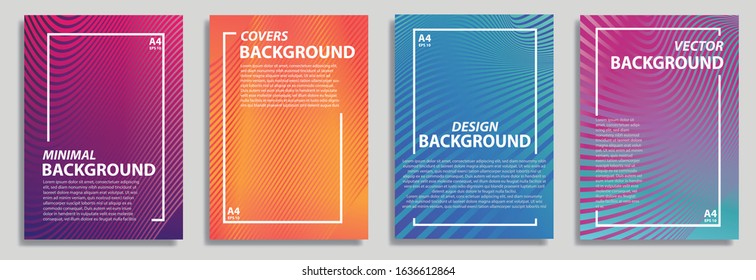Minimal covers design, Colorful halftone gradients, background modern template design, Cool gradients, patterns vector illustrator, Eps10