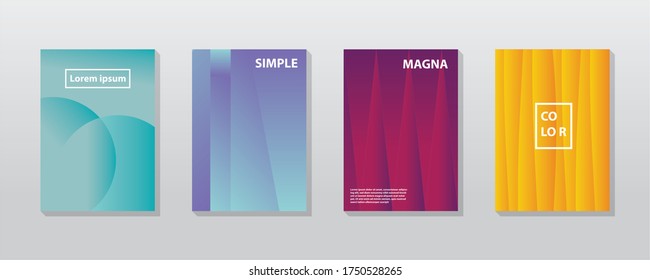 Minimal covers design. Colorful halftone gradients.background modern template design for web. Cool gradients. Future geometric patterns.Vector illustration