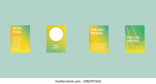 Minimal covers design. Colorful halftone gradients. Future geometric patterns. Eps10 vector.