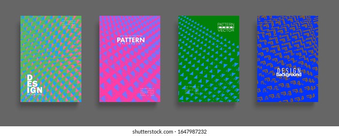 Minimal covers design. Colorful industrial gradients. Background abstract patterns. Vector template brochures, flyers, presentations, leaflet, magazine a4 size