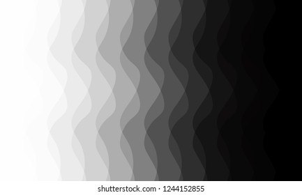 Minimal covers design. Cool geometric gradients