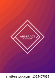 Minimal covers design. Cool geometric gradients. Eps10.