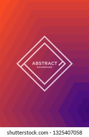 Minimal covers design. Cool geometric gradients. Eps10.