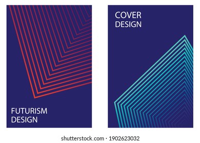 Minimal covers design. Cool halftone gradients. Future geometric template. Eps10 vector.