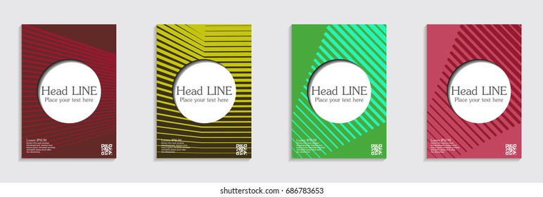 Minimal covers design. Cool halftone gradients. Future geometric template. Eps10 vector.