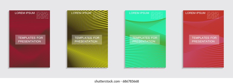 Minimal covers design. Cool halftone gradients. Future geometric template. Eps10 vector.