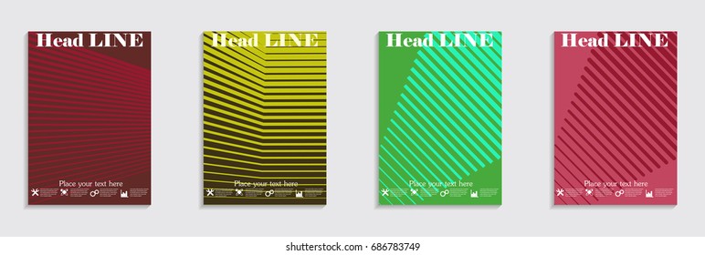 Minimal covers design. Cool halftone gradients. Future geometric template. Eps10 vector.