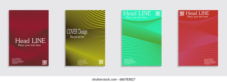 Minimal covers design. Cool halftone gradients. Future geometric template. Eps10 vector.
