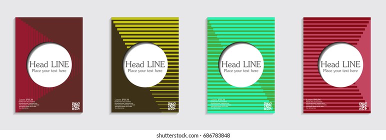 Minimal covers design. Cool halftone gradients. Future geometric template. Eps10 vector.