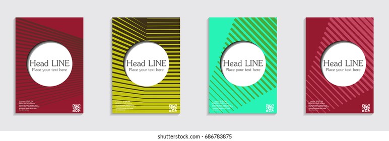 Minimal covers design. Cool halftone gradients. Future geometric template. Eps10 vector.