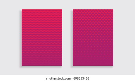 Minimal covers design. Cool halftone gradients. Future geometric template. Eps10 vector.