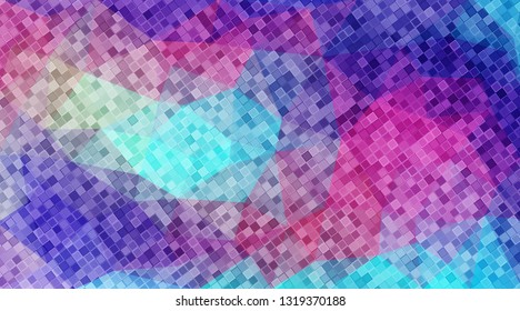 Minimal covers design. Cool triangle geometric gradients.