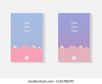 Minimal Covers Design. Cover Design template for the decoration presentation, brochure, catalog, poster, book, magazine etc. Vector Illustration.