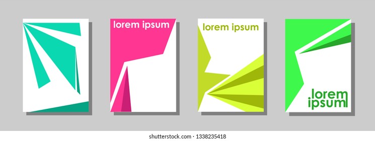 Minimal covers design. Future geometric patterns. very suitable for your work project. Vector Eps10.